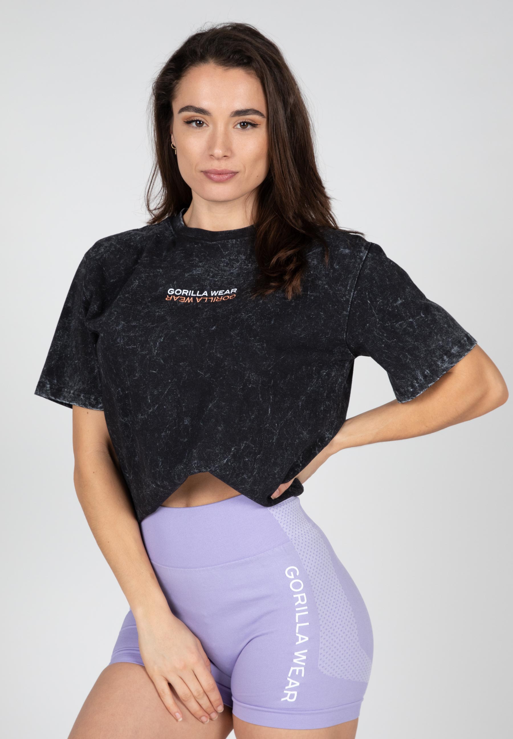 Medina Oversized T-Shirt, washed black - 4
