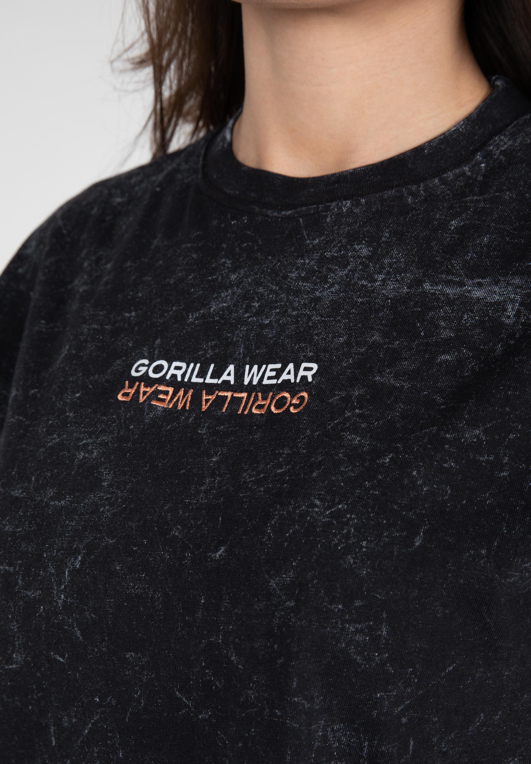 Medina Oversized T-Shirt, washed black - 5