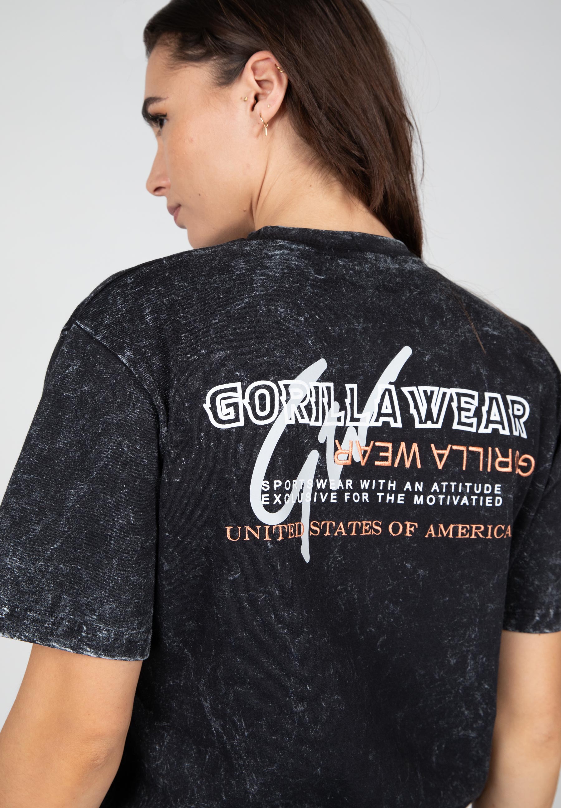 Medina Oversized T-Shirt, washed black - 6