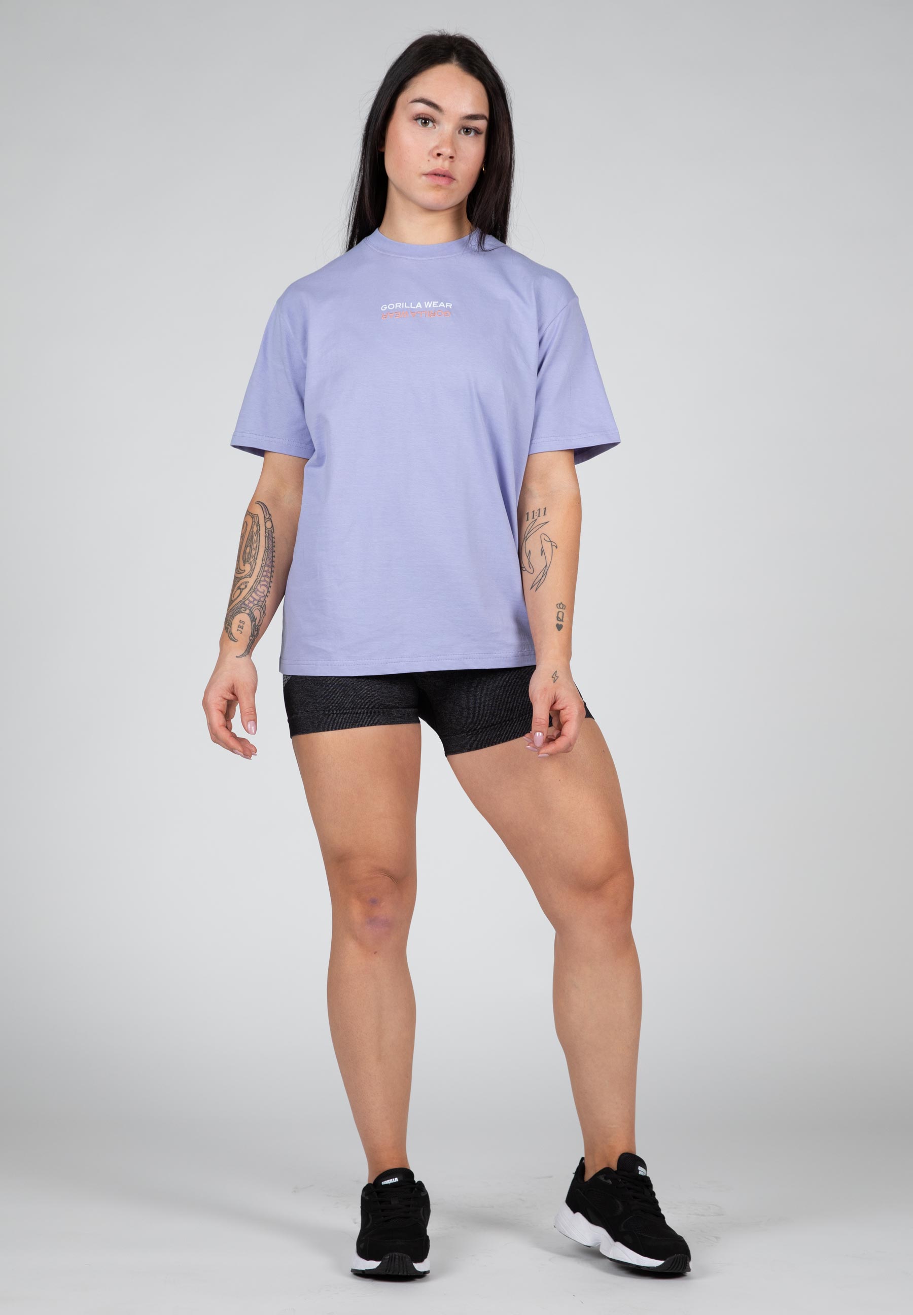 Medina Oversized T-Shirt, lilac - 3