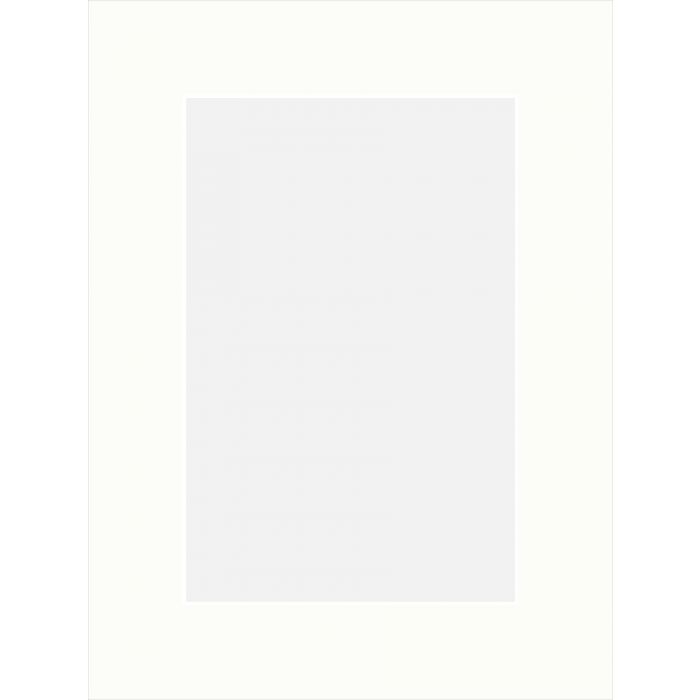 30x30 Passepartout Vit