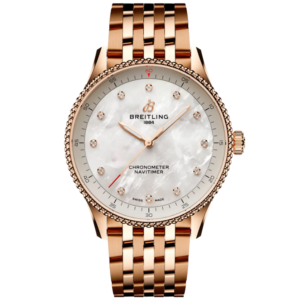 Breitling R77320E61A1R1 Navitimer 32 18 k rött guld