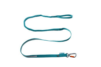 Non-stop Dogwear Touring Bungee Leash - Teal 