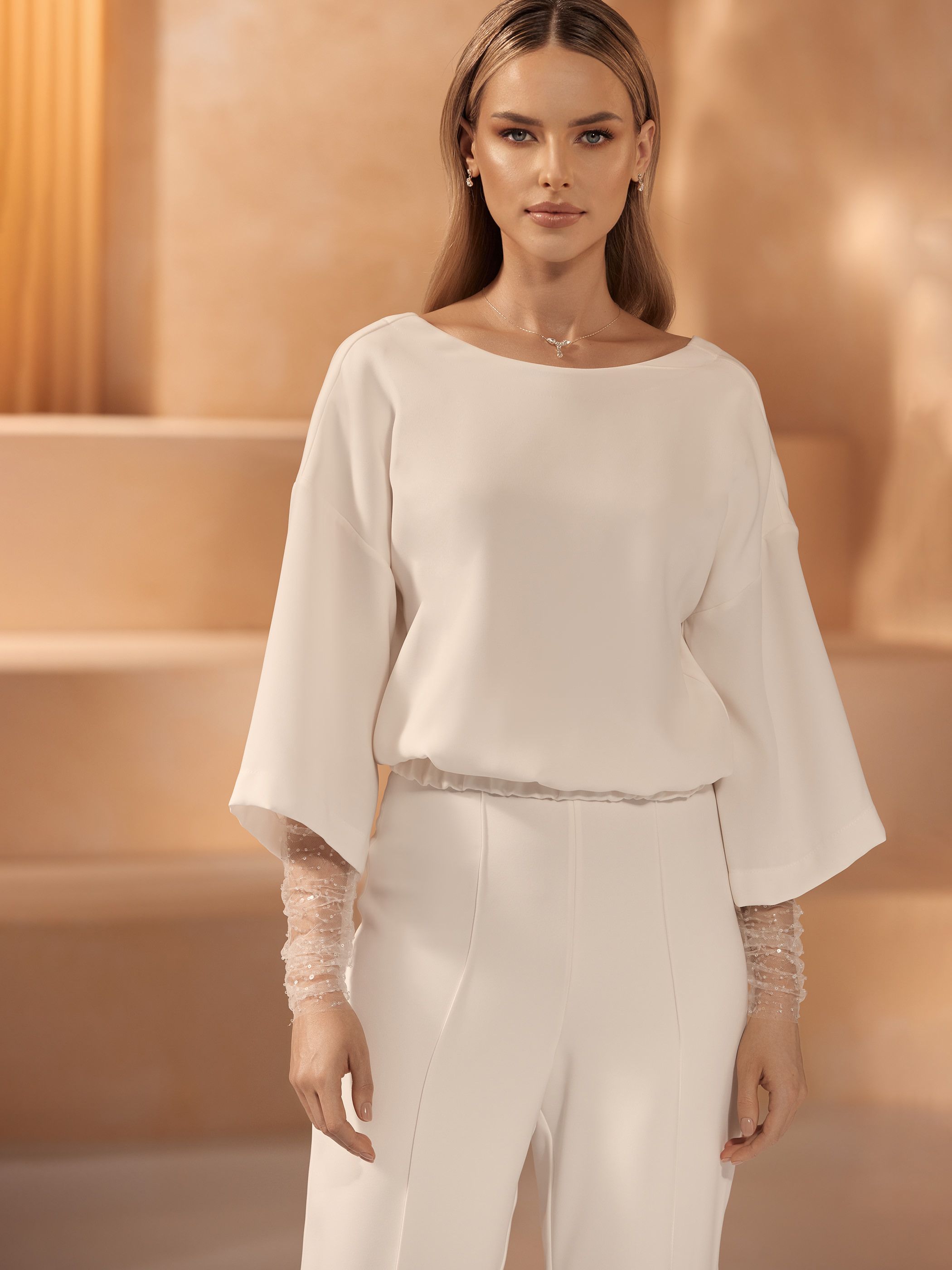 Crepe bolero E417 - 3