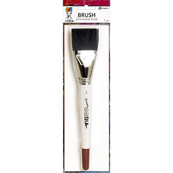 Dina Wakley MEdia -Stiff Bristle Brush