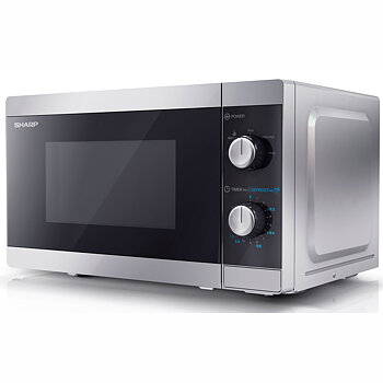 Microvågsugn 20l Mekanisk panel 800W Silver
