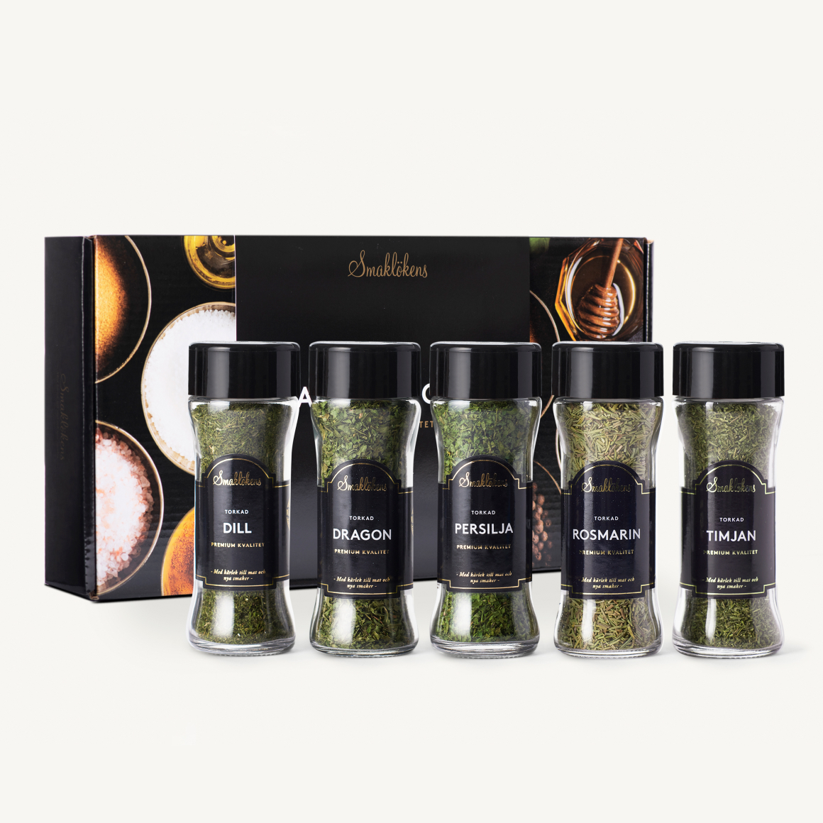 Örtmix, Presentset