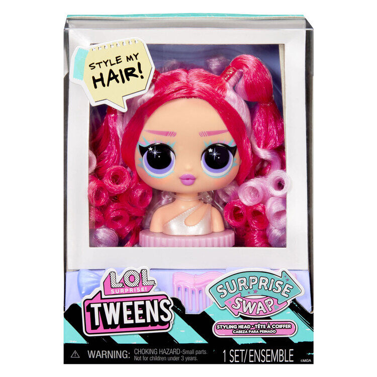 L.O.L. Suprise Swap Tweens Mini Styling Hair - 5