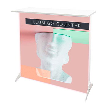 Illumigo™ LED Mässbord H 104 x B 42 cm