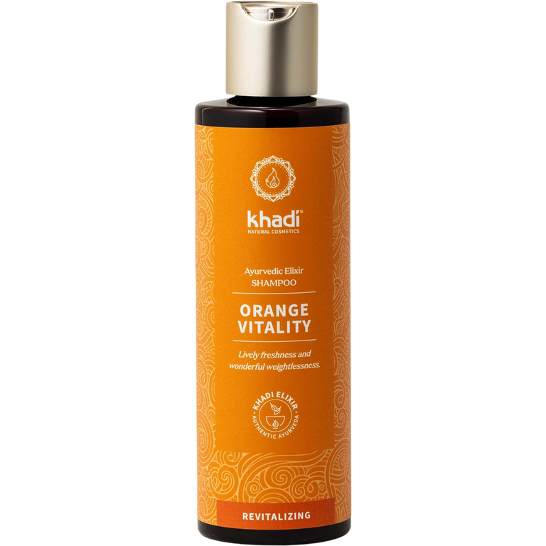 Orange Vitality Ayurvedic Elixir Shampoo, 200 ml, Khadi - 3