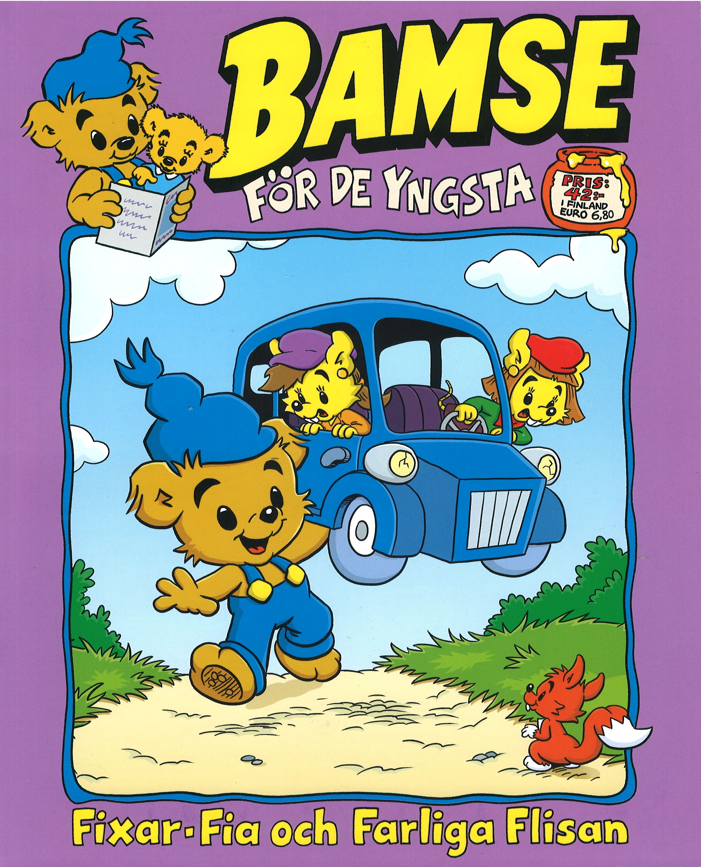 Bamse för de yngsta nr 8 2023, Fixar-Fia och Farliga Flisan