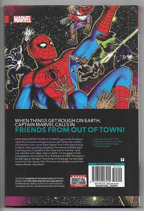 Guardians of The Galaxy: Volume 3 - Civil War II HC NM-