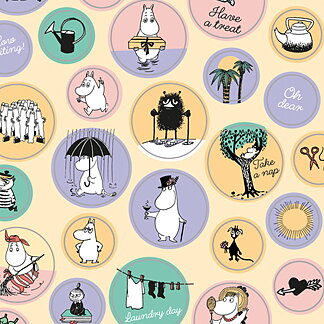 Mumin Kalenderklistermärken – Planner Stickers för Bullet Journal & Kalender A5