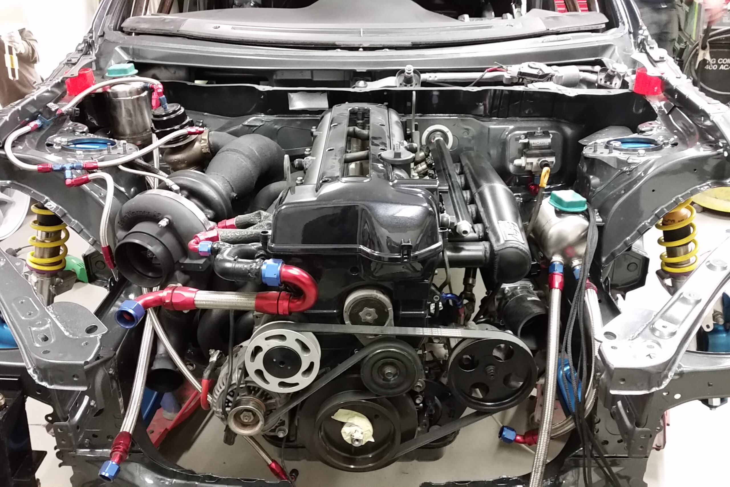 Motorfäste Subaru BRZ / Toyota GT86 / Scion FRS - 1JZ / 2JZ - 2