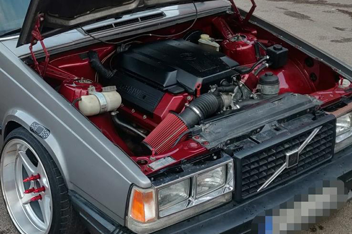 Motorfäste Volvo 740 / 940 - BMW V8 M60 / M62 - 2