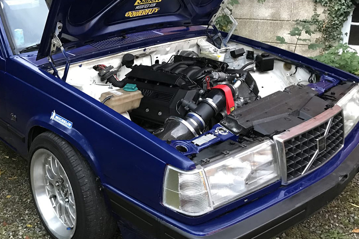 Motorfäste Volvo 740 / 940 - BMW V8 M60 / M62 - 4