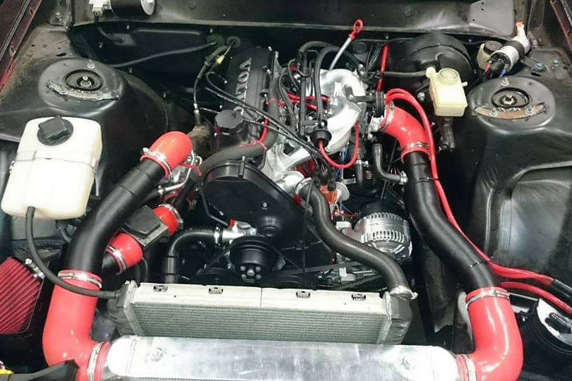 Motorfäste Volvo 240 - B23 / B230 std lutning - 2