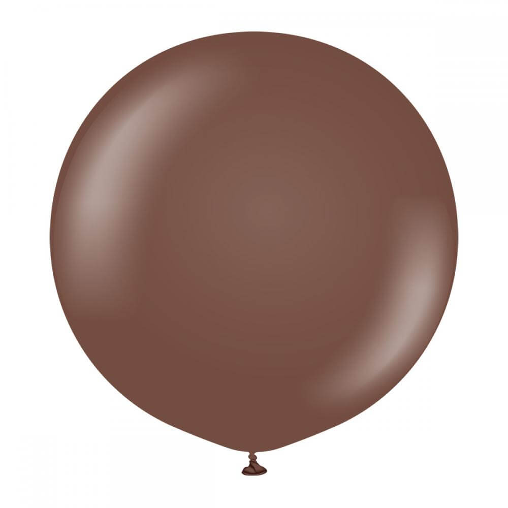 Premium Gigantiska Latexballonger Chocolate Brown