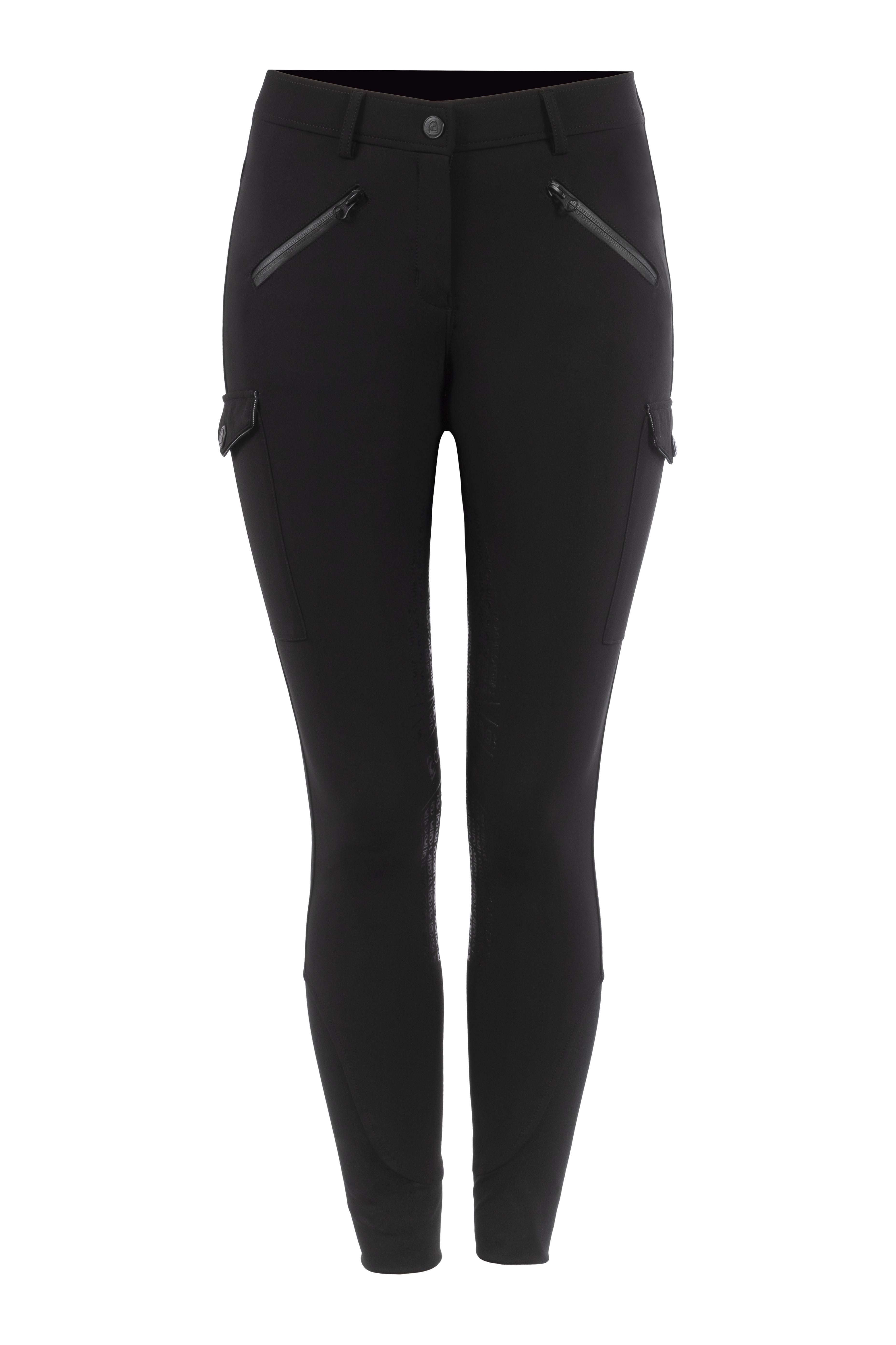 Cavallo Cavalcomina Full Grip Cargo Breeches  - Svart 