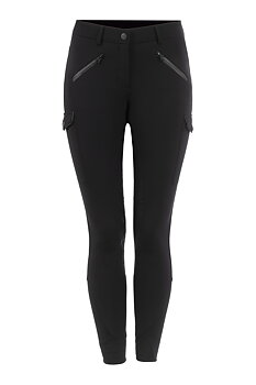 Cavallo Cavalcomina Full Grip Cargo Breeches  - Svart 