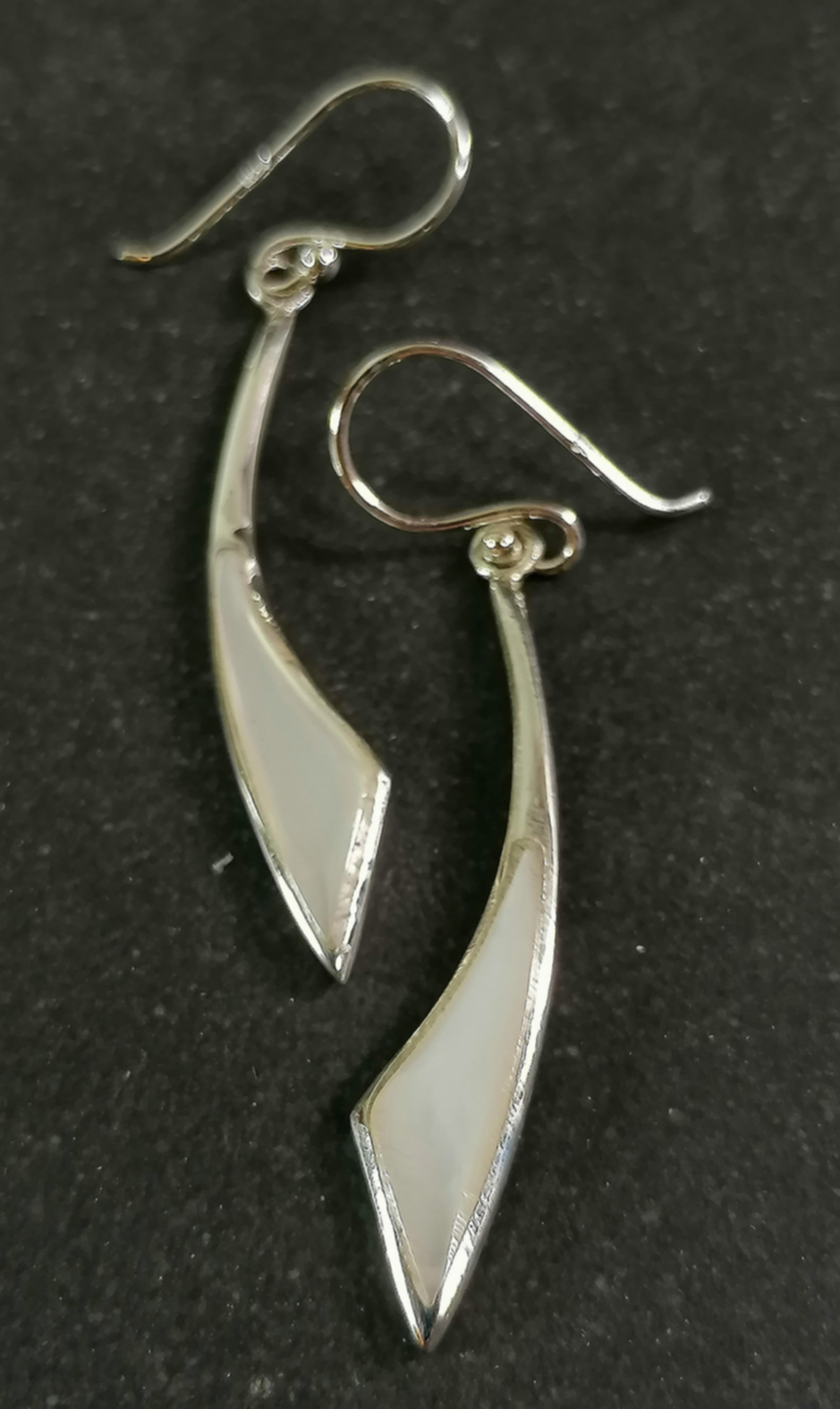 Örhänge Pärlemor  - Silver