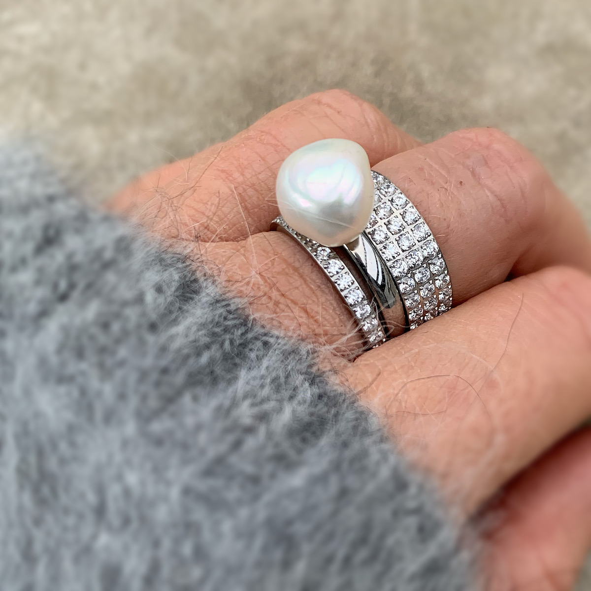CHERISH RING STEEL - 2