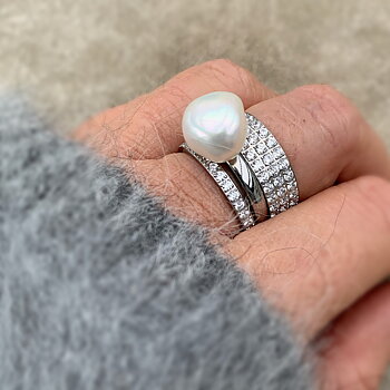 CHERISH RING STEEL