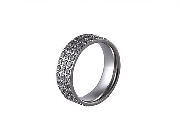 CHERISH RING STEEL