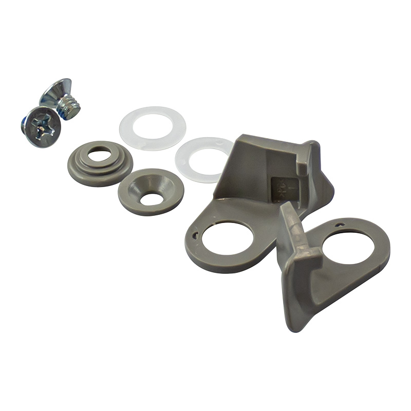 Grey Door Lock Set