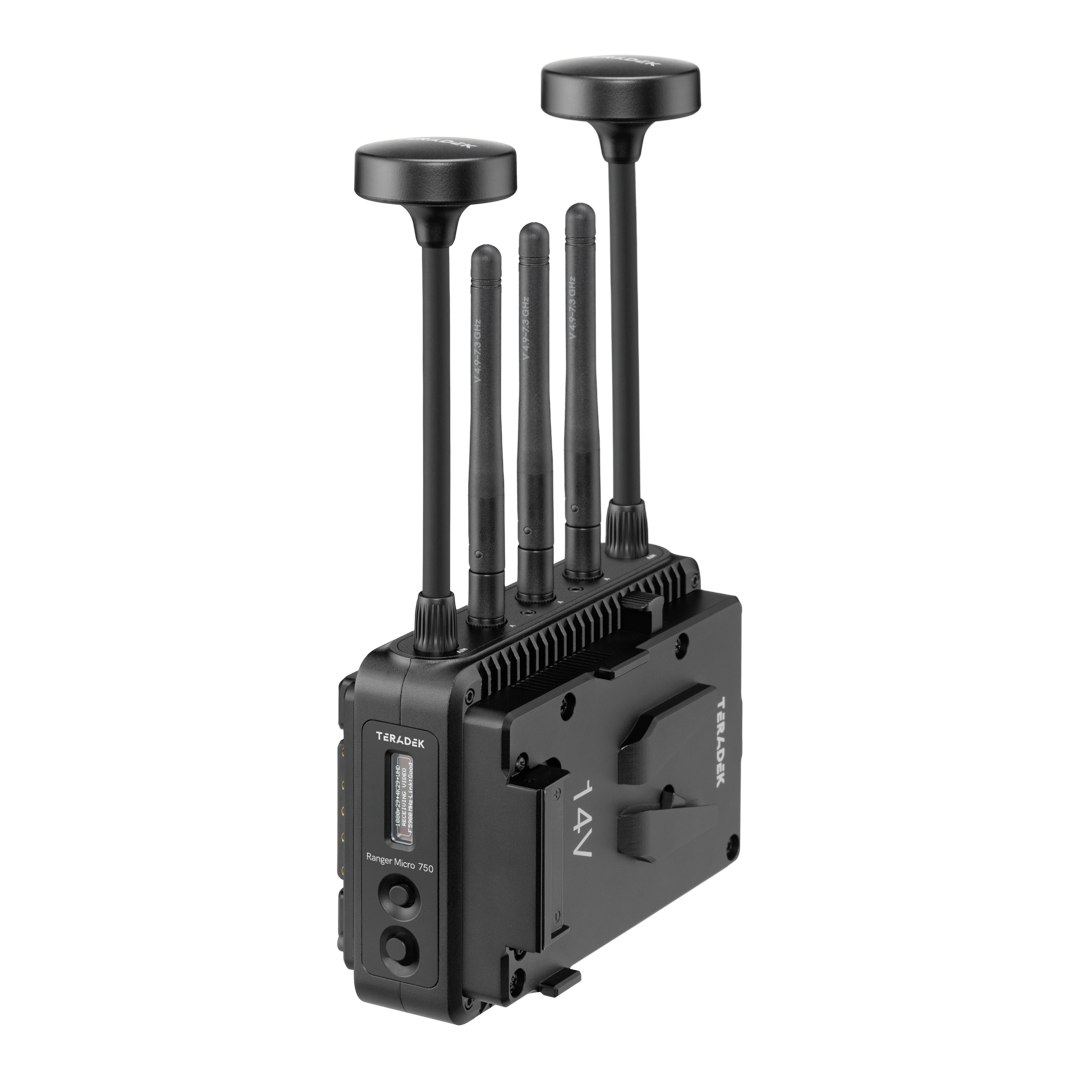 Teradek Ranger Micro 750 3G-SDI/HDMI - Wireless RX V-Mount - 6
