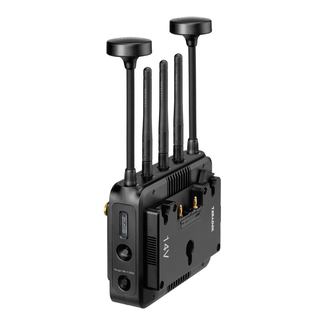 Teradek Ranger Mk II 2500 12G-SDI/HDMI - Wireless RX Gold-Mo - 5