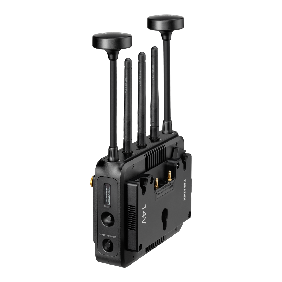 Teradek Ranger Mk II 5000 12G-SDI/HDMI - Wireless RX Gold-Mo - 7