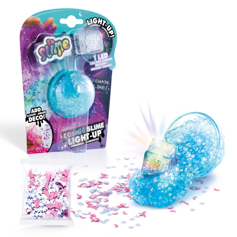 So Slime Lysande Kosmisk Crunch Slime 1-pack - 3
