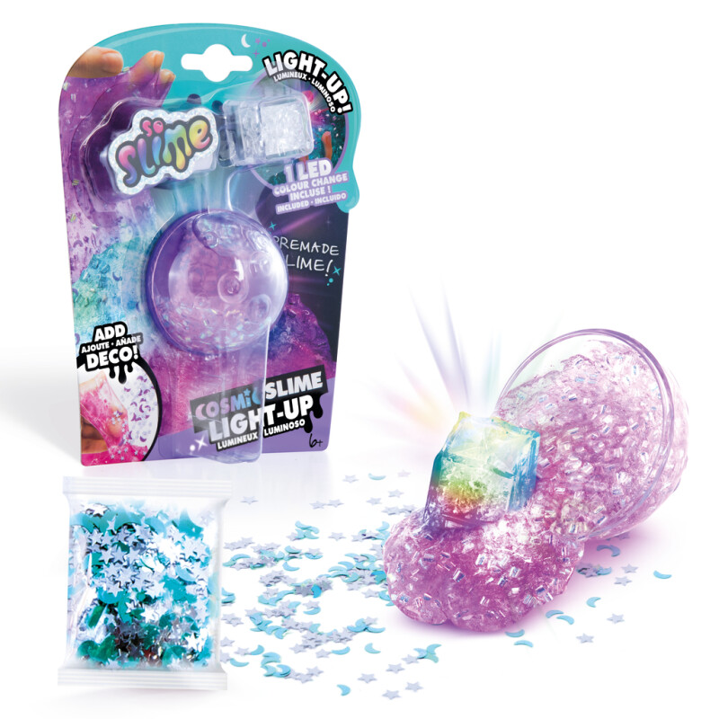 So Slime Lysande Kosmisk Crunch Slime 1-pack - 2