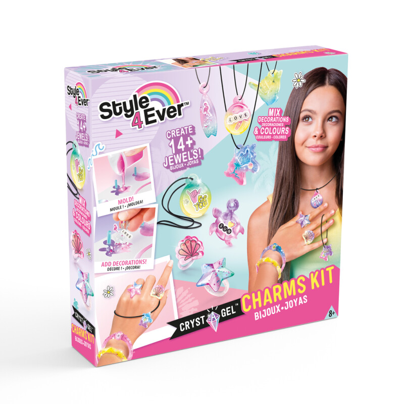 Style 4 Ever Crystal Gel Charms Kit