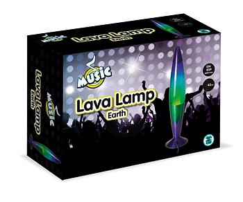 Music Lavalampa Jorden 42 cm