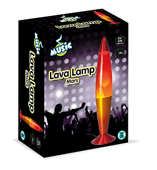Music Lavalampa Mars, 42 cm