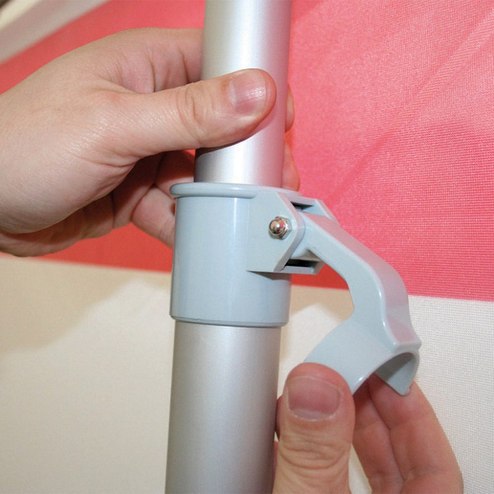 Horizon Banner Vägg B 250 x H 150-240cm (justerbar höjd ) - 3