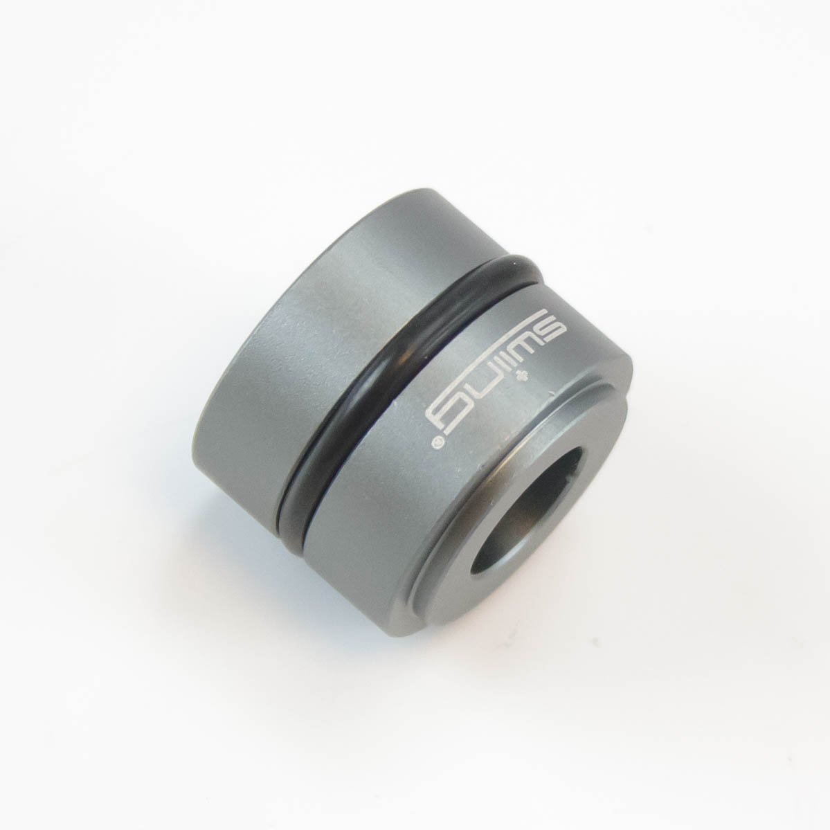 buchse für Motorblock Sachs 15 mm Aluminium, für "stumme" Montage, Swiing - 2