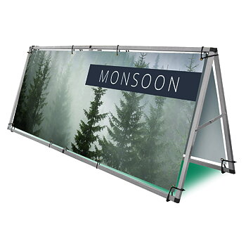 Monsoon Outdoor Banner H 100 x B 250cm