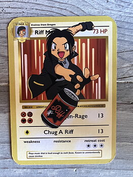 DREGEN - RIFF BY DREGEN - POKÉMON CARD