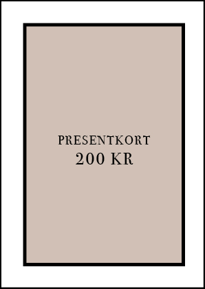 Presentkort 200 Kronor