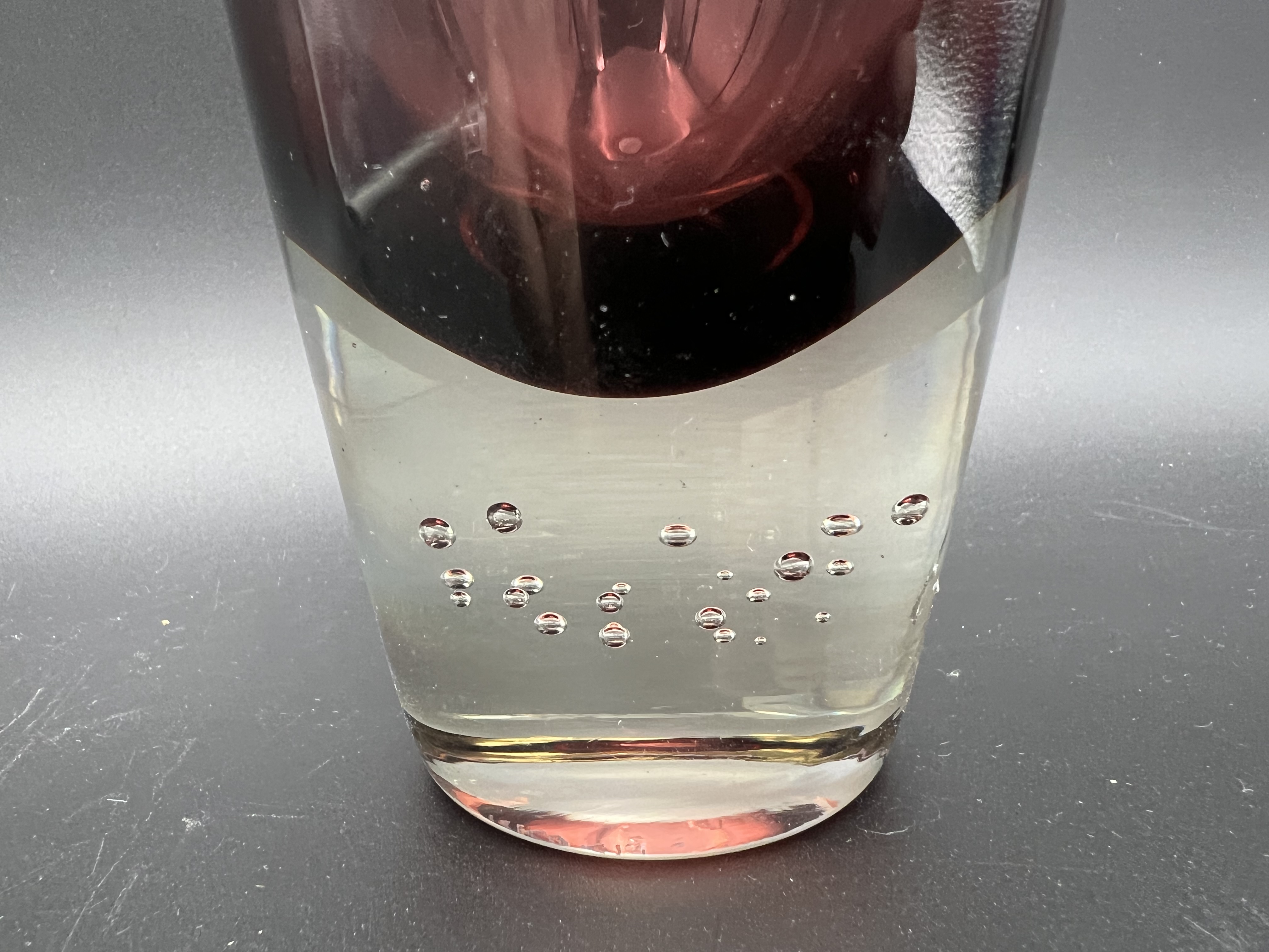 Riihimäen lasi Aimo Okkolin vase - 3
