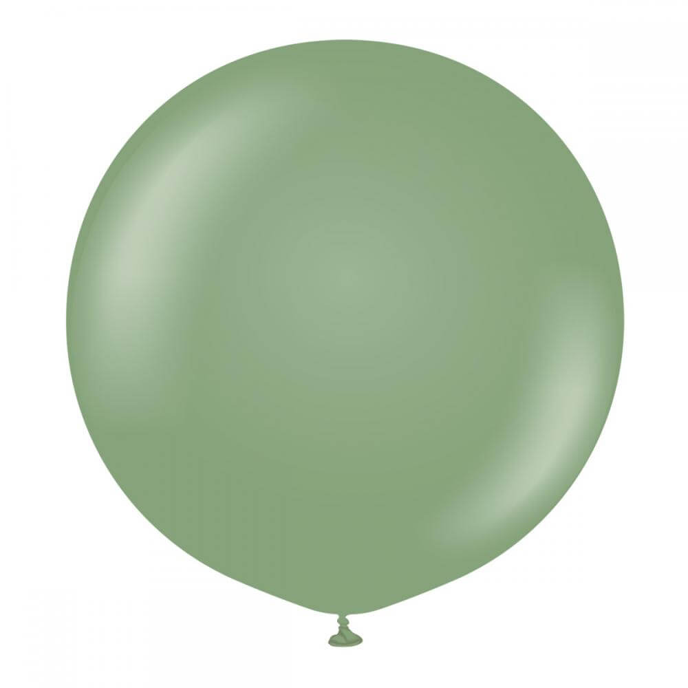 Premium Gigantiska Latexballonger Eucalyptus