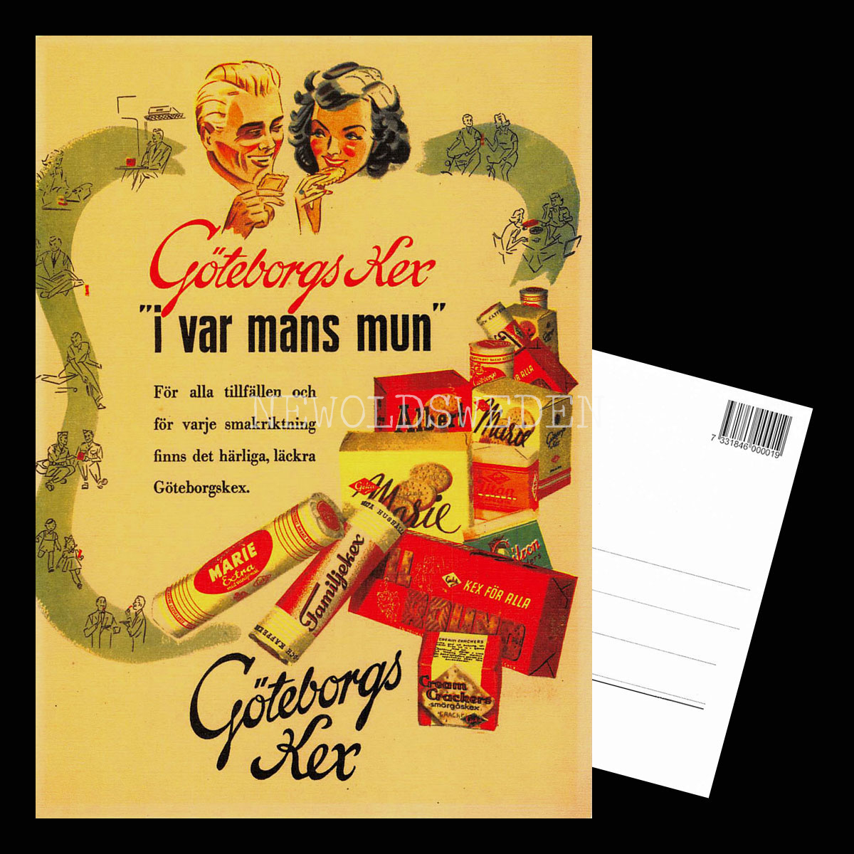 GÖTEBORGS KEX - Vykort A5 - 3
