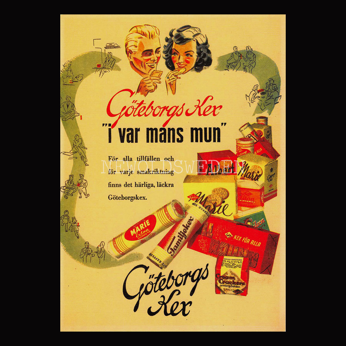 GÖTEBORGS KEX - Vykort A5