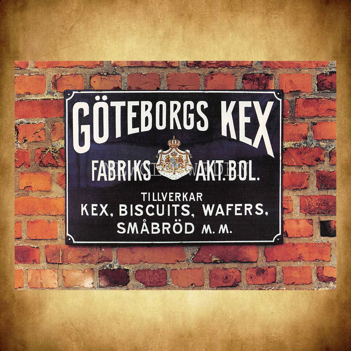 GÖTEBORGS KEX - Vykort A5 - 2