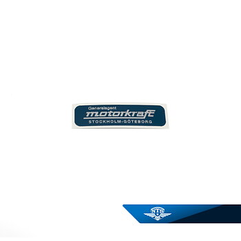 Dekal " Motorkraft " 1967 -