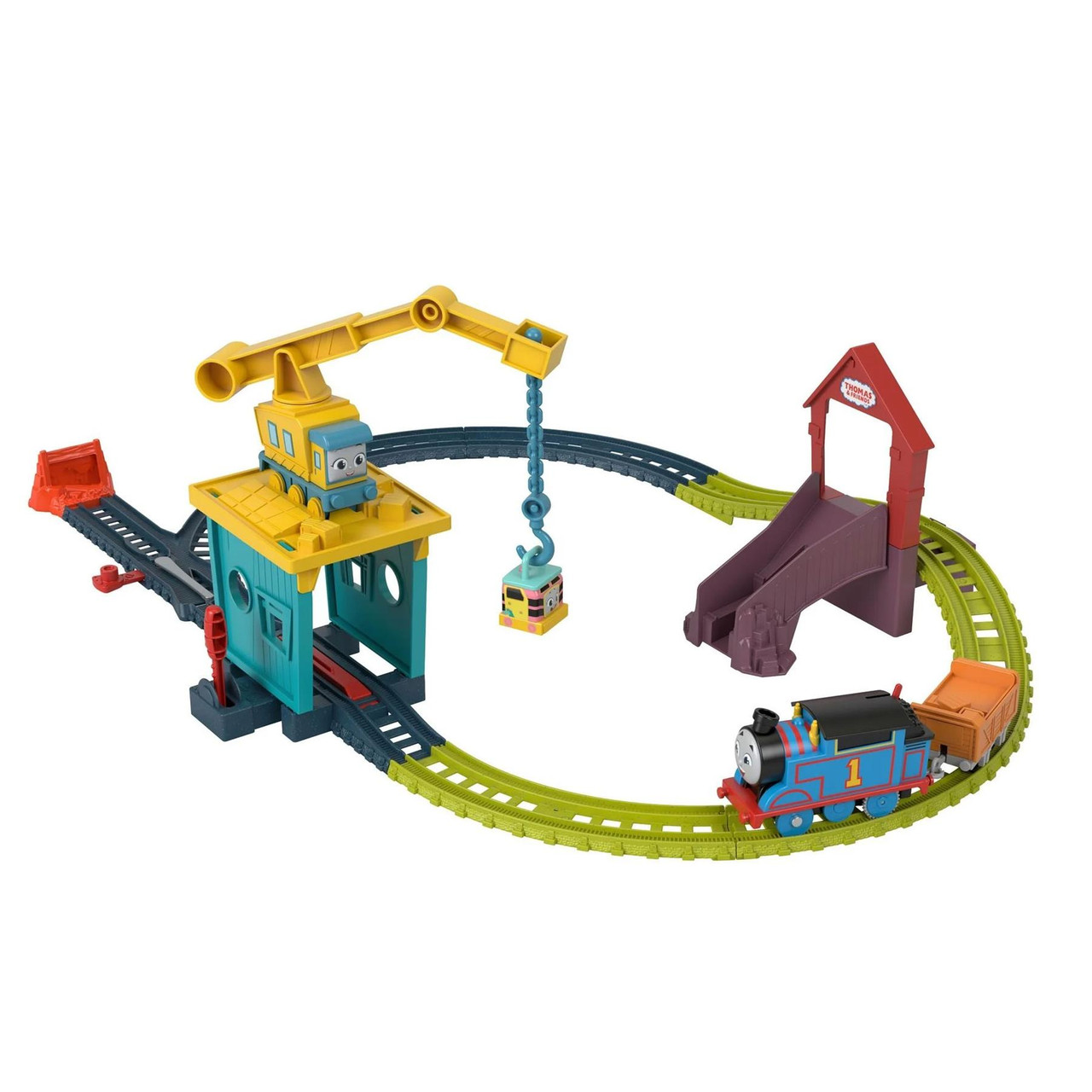 Thomas, Carly og Sandy, startsett (TrackMaster med motor) - 2