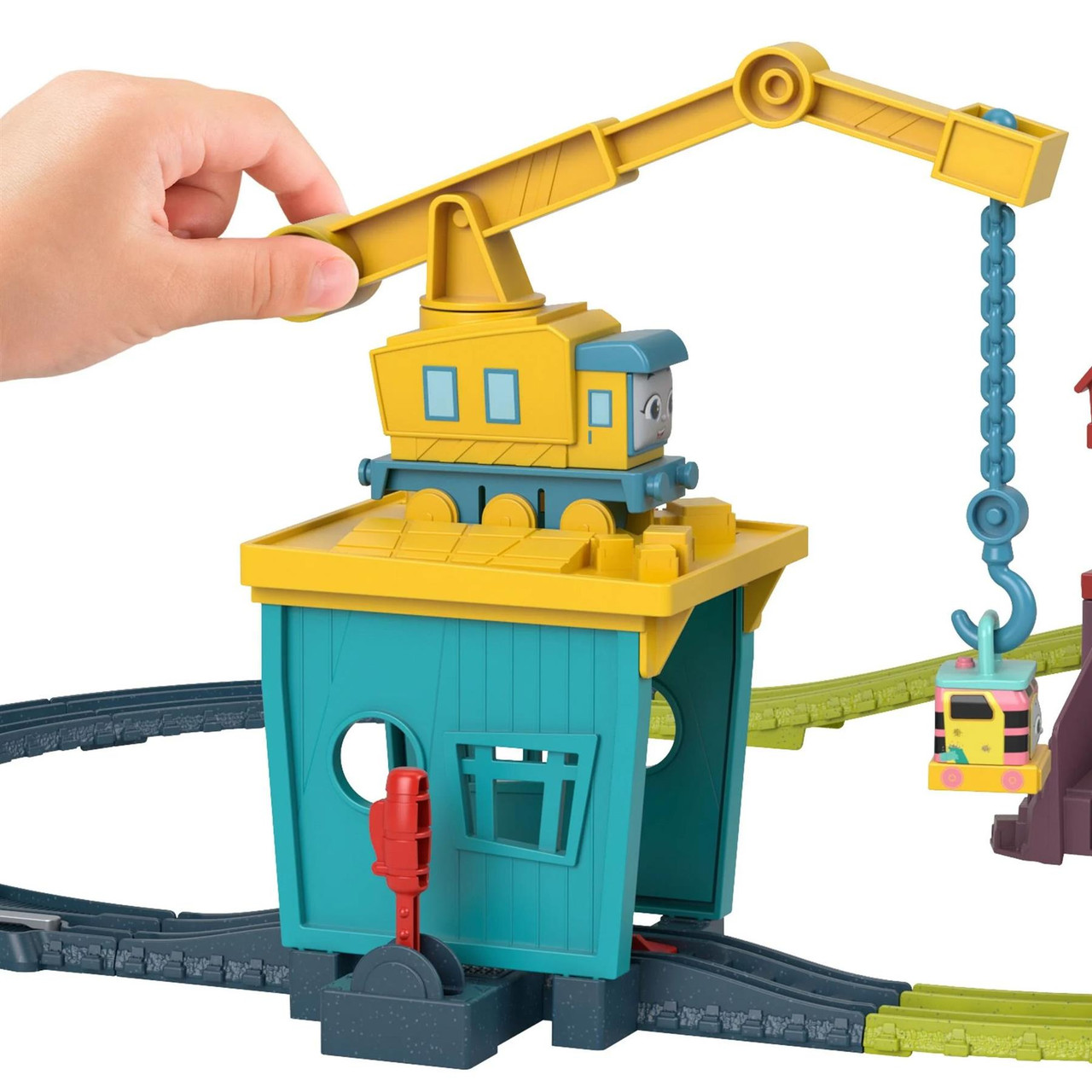 Thomas, Carly og Sandy, startsett (TrackMaster med motor) - 3